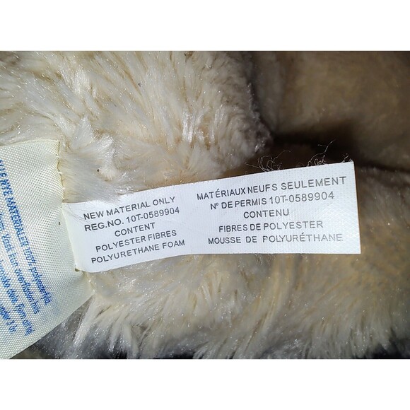 Build A Bear Lil Coconut Cub Cream Teddy Bear Plush Stuffed Animal - Picture 4 of 10